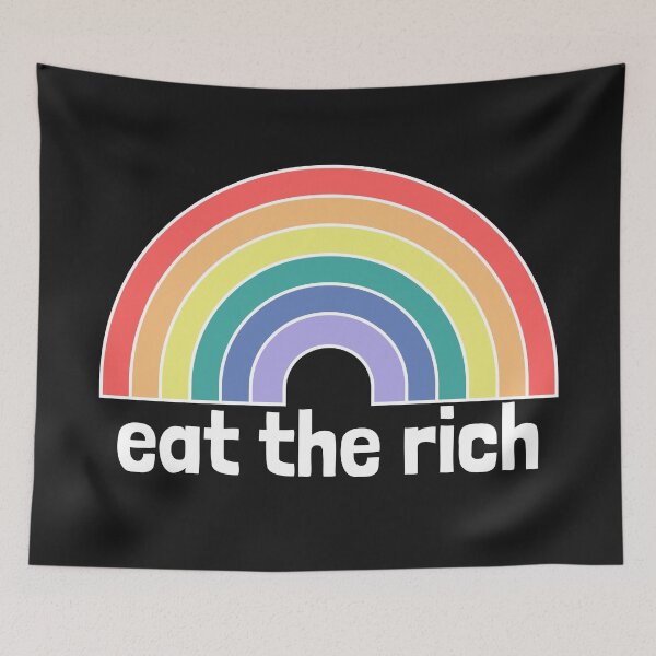Item preview, Eat The Rich - Rainbow designed and sold by Lightfield.