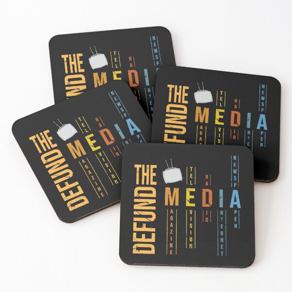 Item preview, Vintage Defund the media Fake News Political Protest designed and sold by 2MDesign.