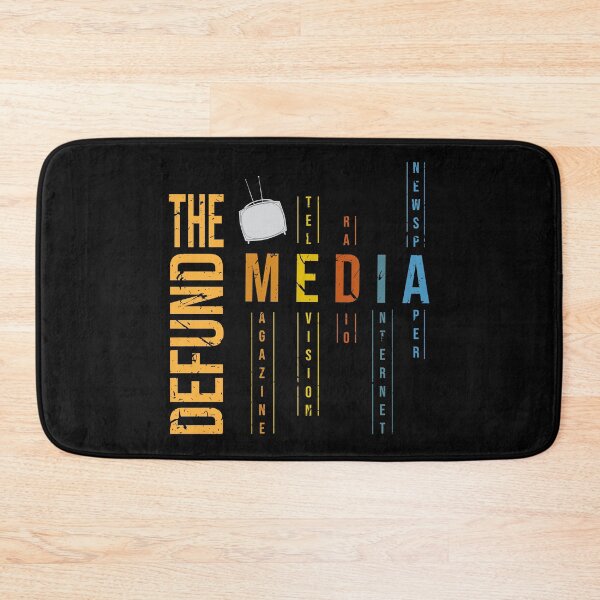 Item preview, Vintage Defund the media Fake News Political Protest designed and sold by 2MDesign.