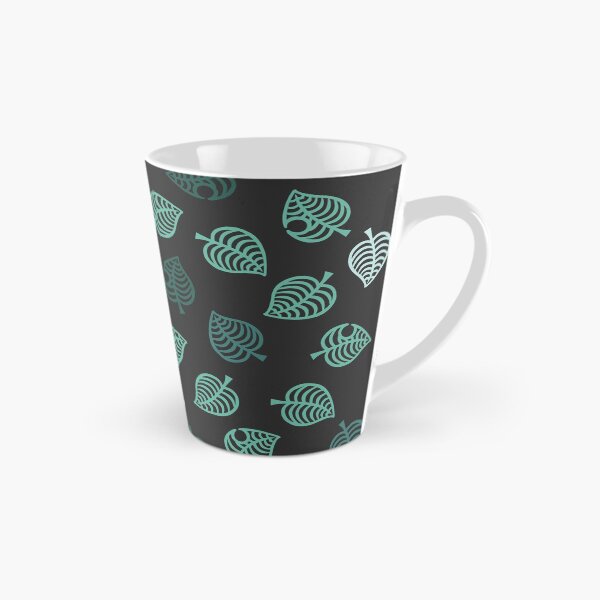 Item preview, Nook Leaf Aloha Logo - Blue / Green Teal on dark Grey Color designed and sold by TheMajesticGoat.