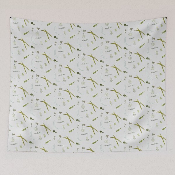 Item preview, Algae Print designed and sold by Strange Familiar Art & Design.