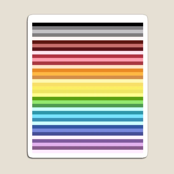 Color. Colored, multi-colored stripes. Colors. #Color #Colored #multicolored #stripes #Colors   Magnet