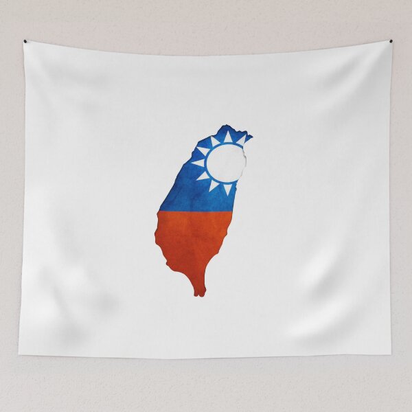 Item preview, Taiwan Flag designed and sold by Kaixiu-Art.