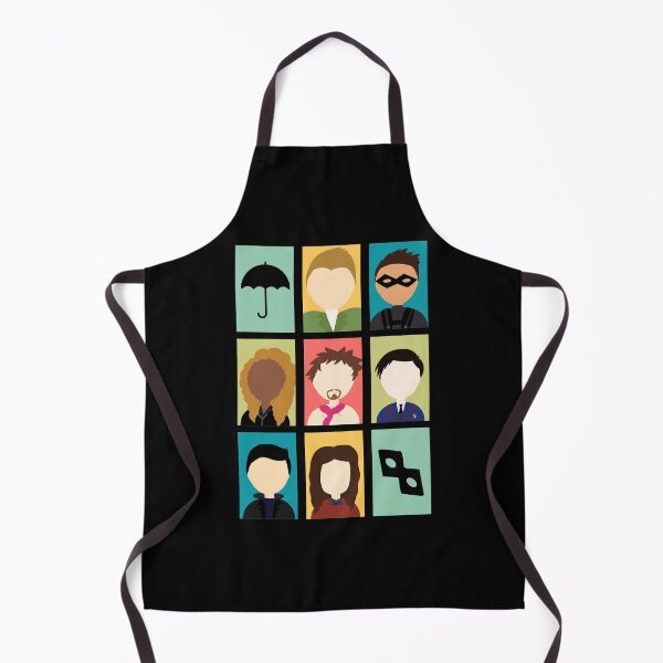 Item preview, Umbrella Academy Color Icons designed and sold by byebyesally.