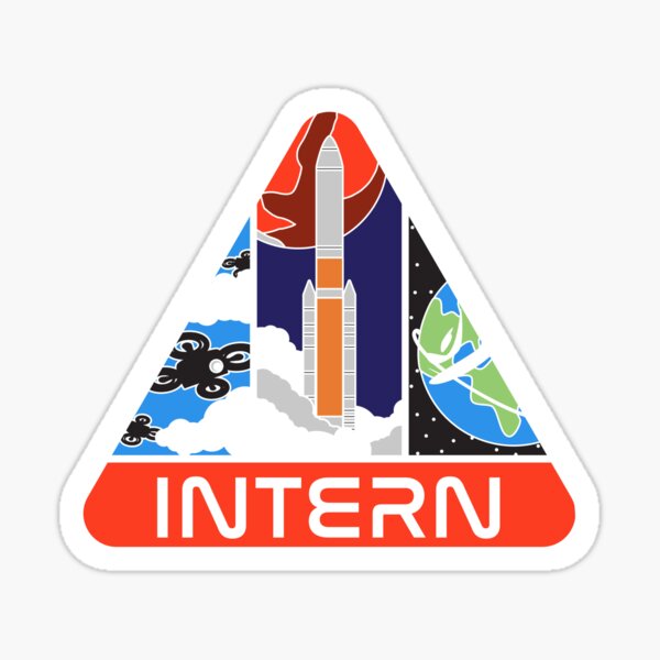 Intern Mission Patch Sticker