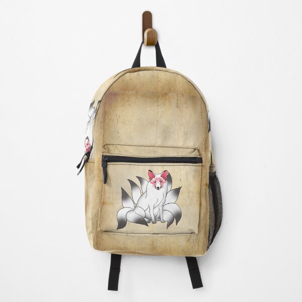Item preview, Kitsune White Fox, Japanese Legendary Animal, Vintage Style Background designed and sold by Koalaslifestyle.