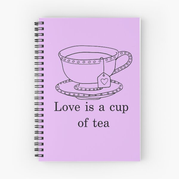 Item preview, Love is a cup of Tea designed and sold by victoriasstudio.