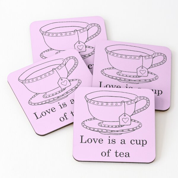 Item preview, Love is a cup of Tea designed and sold by victoriasstudio.