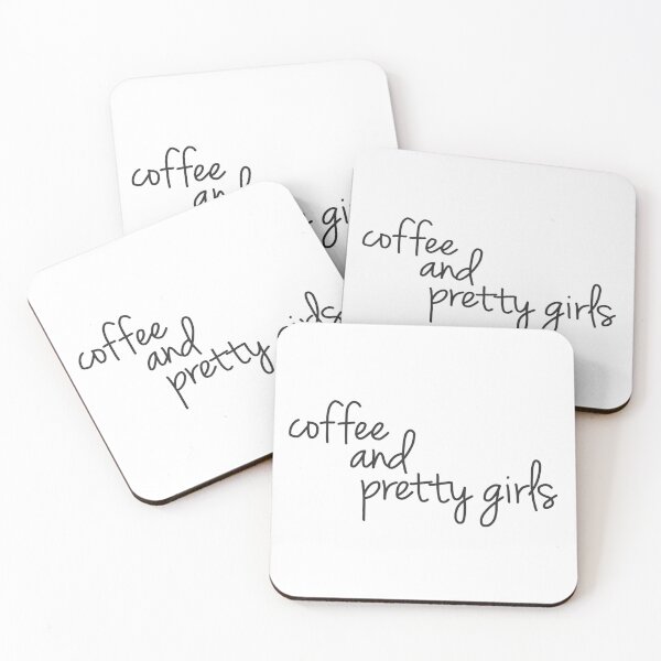 Item preview, cafe y chicas guapas designed and sold by emcazalet.