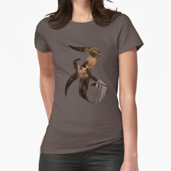 Clace agape (love) rune Fitted T-Shirt