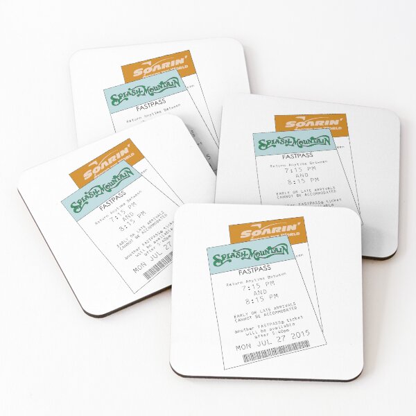 Item preview, Splash Mountain and Soarin' fast passes designed and sold by Campbell Bryant.