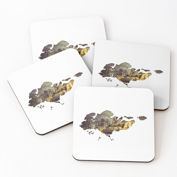 Item preview, Singapore Map designed and sold by Kaixiu-Art.