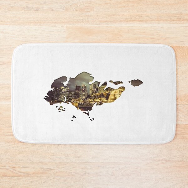 Item preview, Singapore Map designed and sold by Kaixiu-Art.