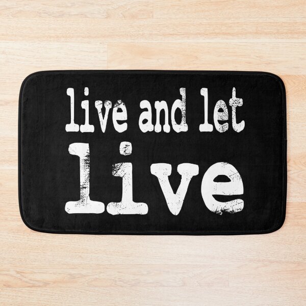 Item preview, live and let live designed and sold by ocorvo.