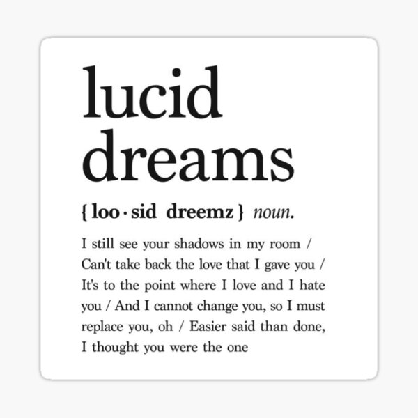 Lucid Dreams Gifts Merchandise Redbubble - robux dreams juice wrld lucid dreams juice wrld lucid dreams