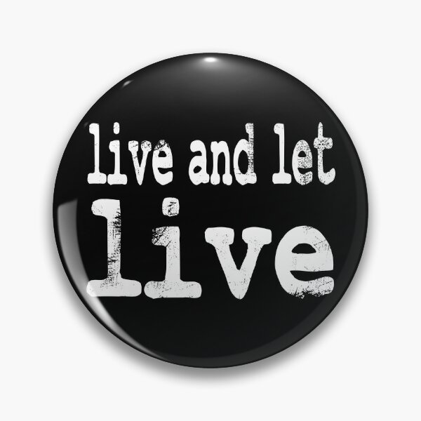 Item preview, live and let live designed and sold by ocorvo.