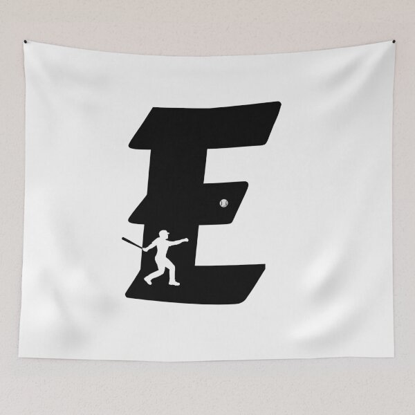 Item preview, Personalized Baseball Initial E designed and sold by TheFamilyVan.