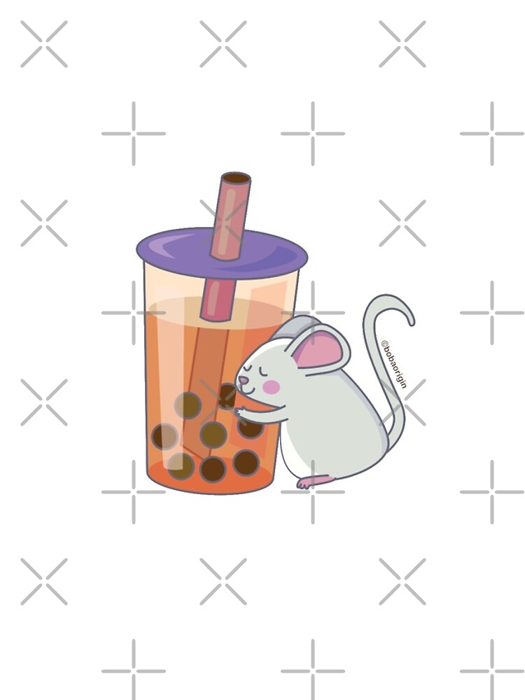 Chinese Zodiac Rat w/ Boba by BobaOrigin
