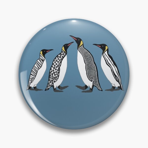 Item preview, PENGUINS (Blue) designed and sold by aquifolium15.