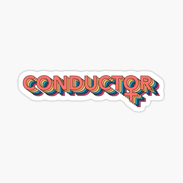 Conductor (Female) Sticker
