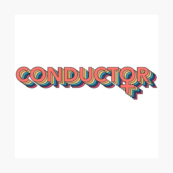 Item preview, Conductor (Female) designed and sold by Isabel Goodwin.