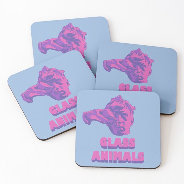 Item preview, Glass Animals Purple Touch (Head and Logo) designed and sold by NoirPineapple.