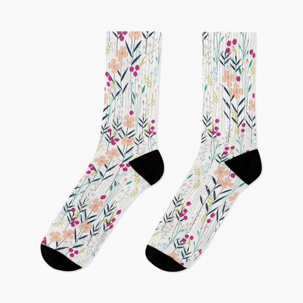 Item preview, Hot Pink Floral designed and sold by inkblotcreative.