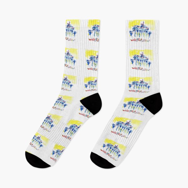 Item preview, Brandenburg Gate in blue designed and sold by Nicole Leidenfrost.