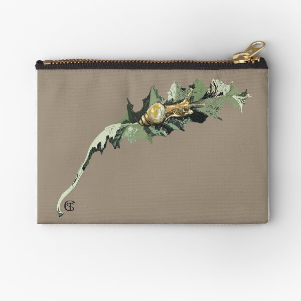 Dandelion snail Zipper Pouch