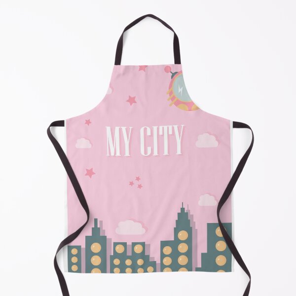 Item preview, Radar Ship Flying Over the City designed and sold by MaluWorks.