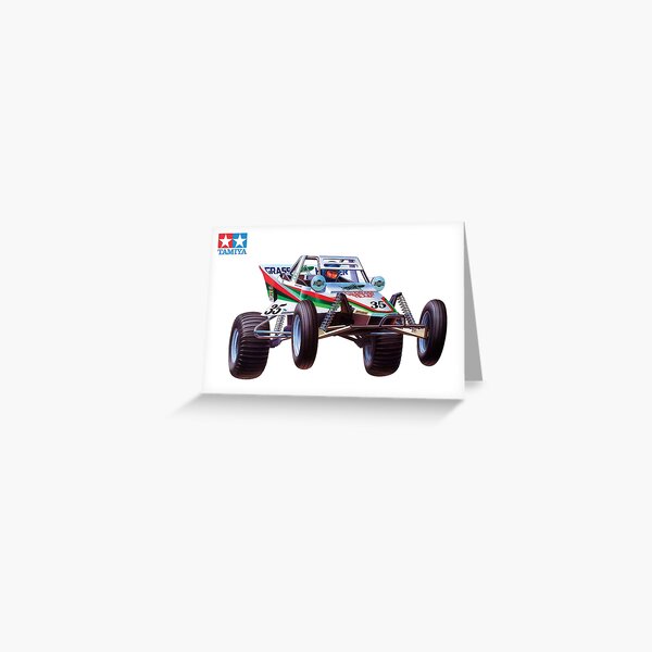 Retro RC Off Road Buggy 2 Greeting Card