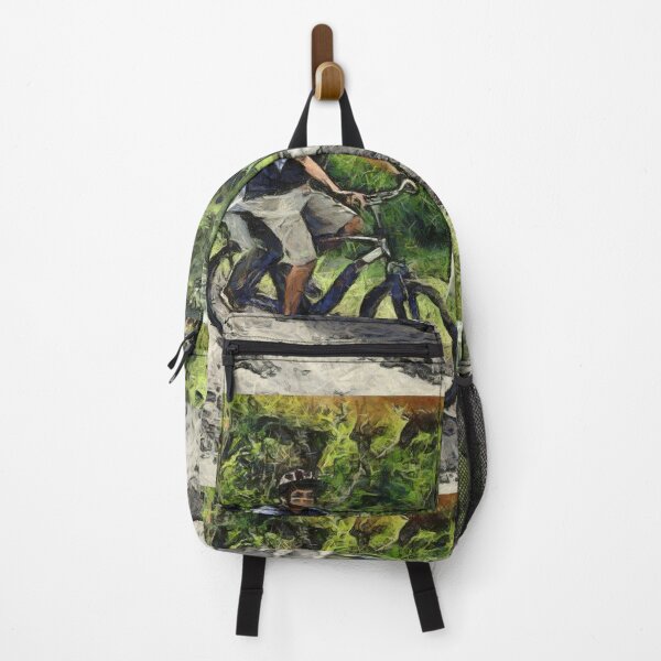 Item preview, Enjoying cycling on a rough track designed and sold by ashishagarwal74.