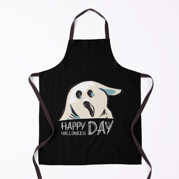 Item preview, Happy Halloween Day With white Ghost designed and sold by kamilu.