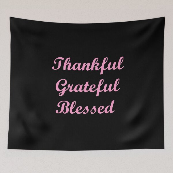 Item preview, Thankful. Grateful. Blessed. designed and sold by ThingsByJoy.