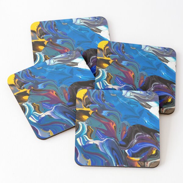 Item preview, Reminds me of the Ocean Brush Art non-trip Original Painting designed and sold by NativeAssady.