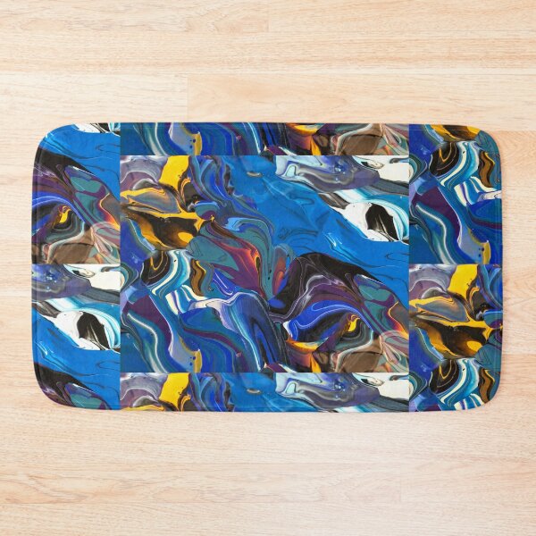 Item preview, Reminds me of the Ocean Brush Art non-trip Original Painting designed and sold by NativeAssady.