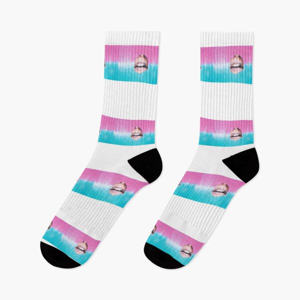 Item preview, blue and pink tie dye sparkle lips designed and sold by nerobi.