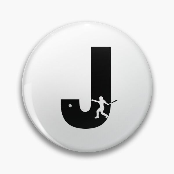 Item preview, Personalized Baseball Initial J designed and sold by TheFamilyVan.