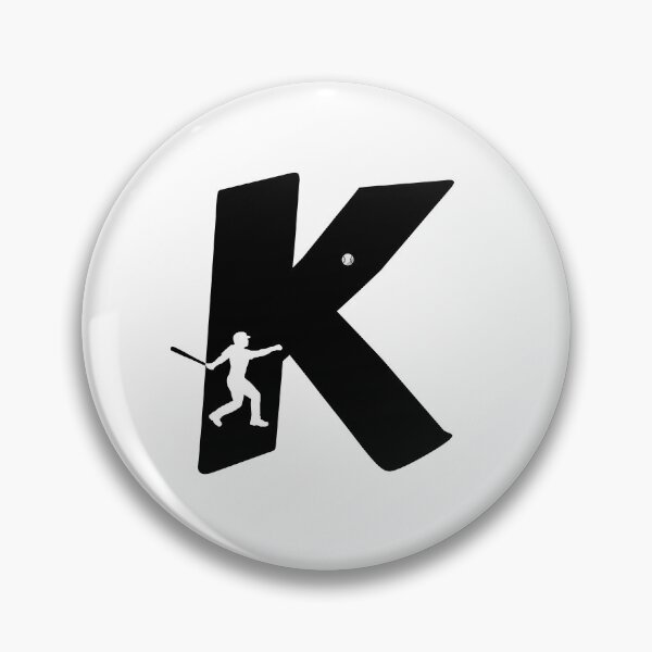 Item preview, Personalized Baseball Initial K designed and sold by TheFamilyVan.