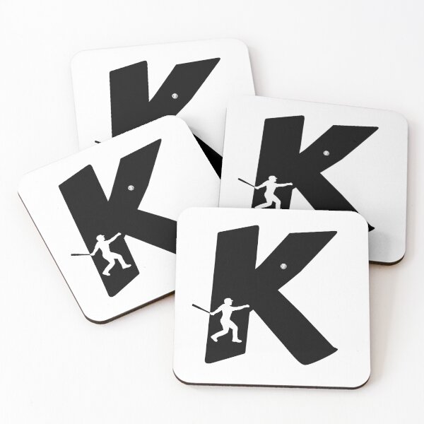 Item preview, Personalized Baseball Initial K designed and sold by TheFamilyVan.