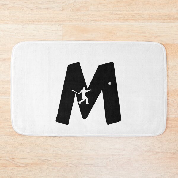 Item preview, Personalized Baseball Initial M designed and sold by TheFamilyVan.
