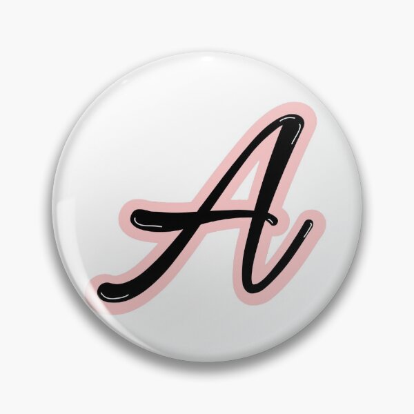 Item preview, Light Pink Letter A designed and sold by MaeCreates.
