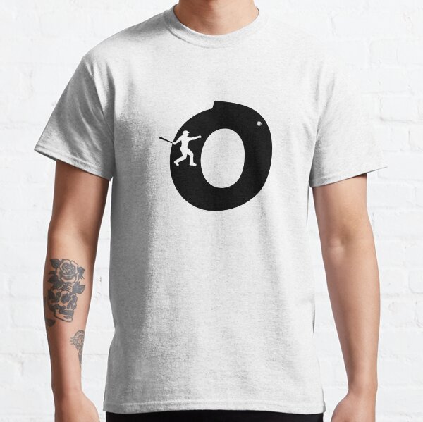 Personalized Baseball Initial O Classic T-Shirt