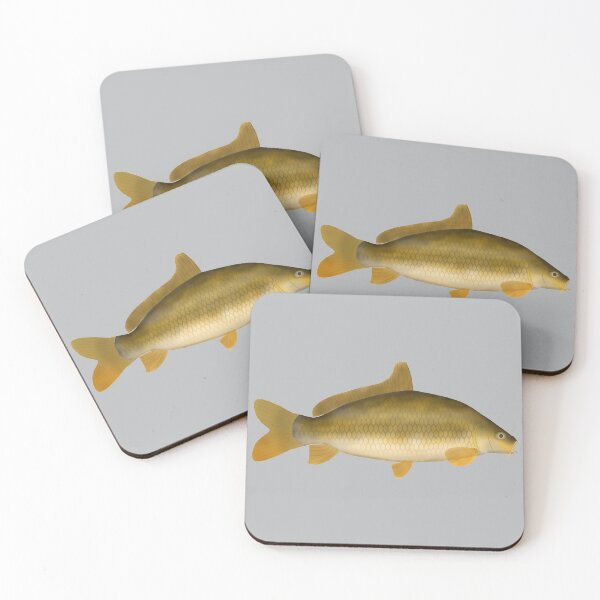 Item preview, Common Carp designed and sold by fishfolkart.