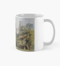 Watercolour of Durham Cathedral, 19th century Mug
