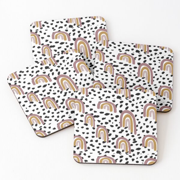 Item preview, natural rainbows on dalmation print designed and sold by shharpie.
