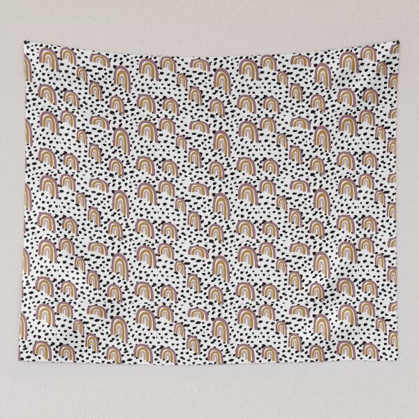 Item preview, natural rainbows on dalmation print designed and sold by shharpie.