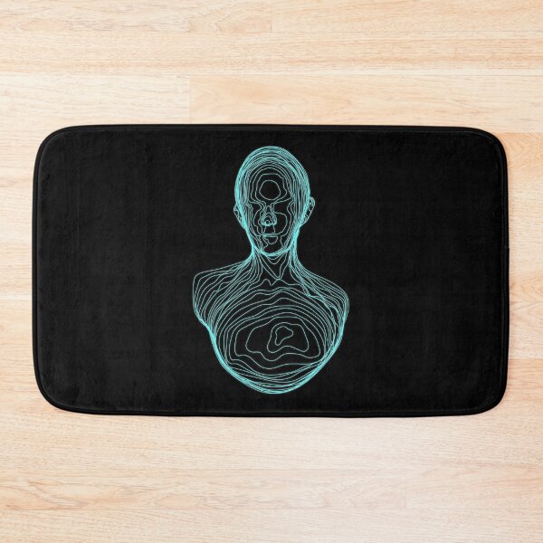 Item preview, Digital Blue Line Man designed and sold by Jay Bayne.