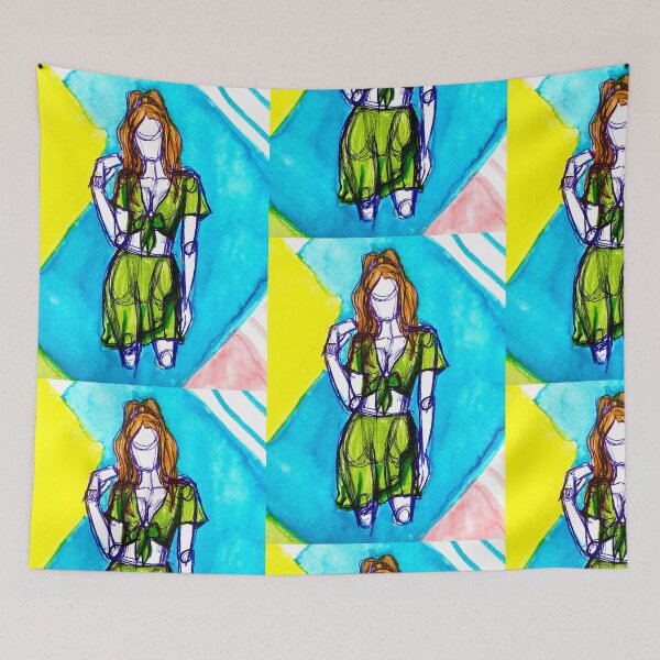 Item preview, Pop Art Fashion Sketch designed and sold by Araly  Langomas.