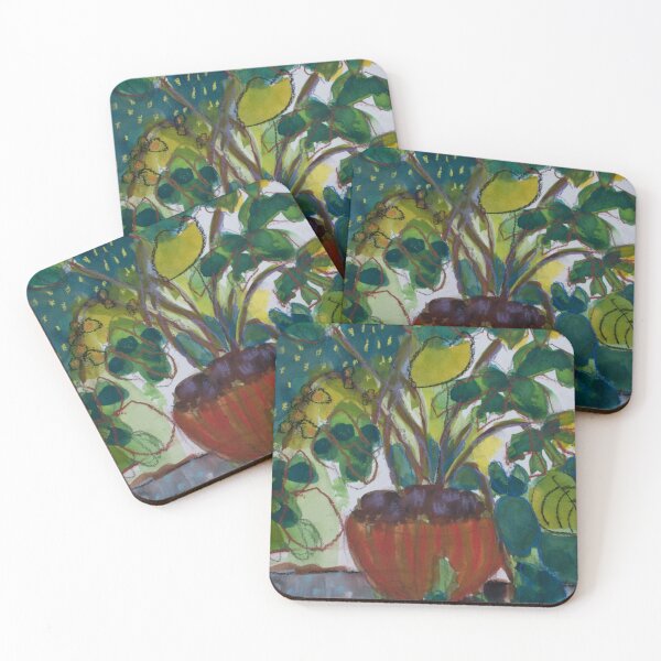 Item preview, Pastel and Watercolour Pothos designed and sold by Meghana Gauthier.